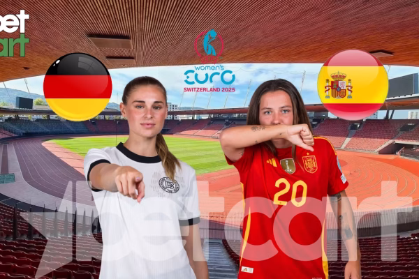 نیمه نهایی یورو زنان 2025؛ آلمان مقابل اسپانیا